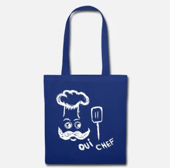 Stofftasche mit dem Logo Oui Chef