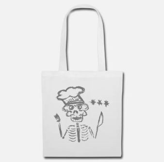 Stofftasche mit dem Logo Koch Skellet