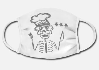 Mund Nasen Schutz mit dem Logo Koch Skellet